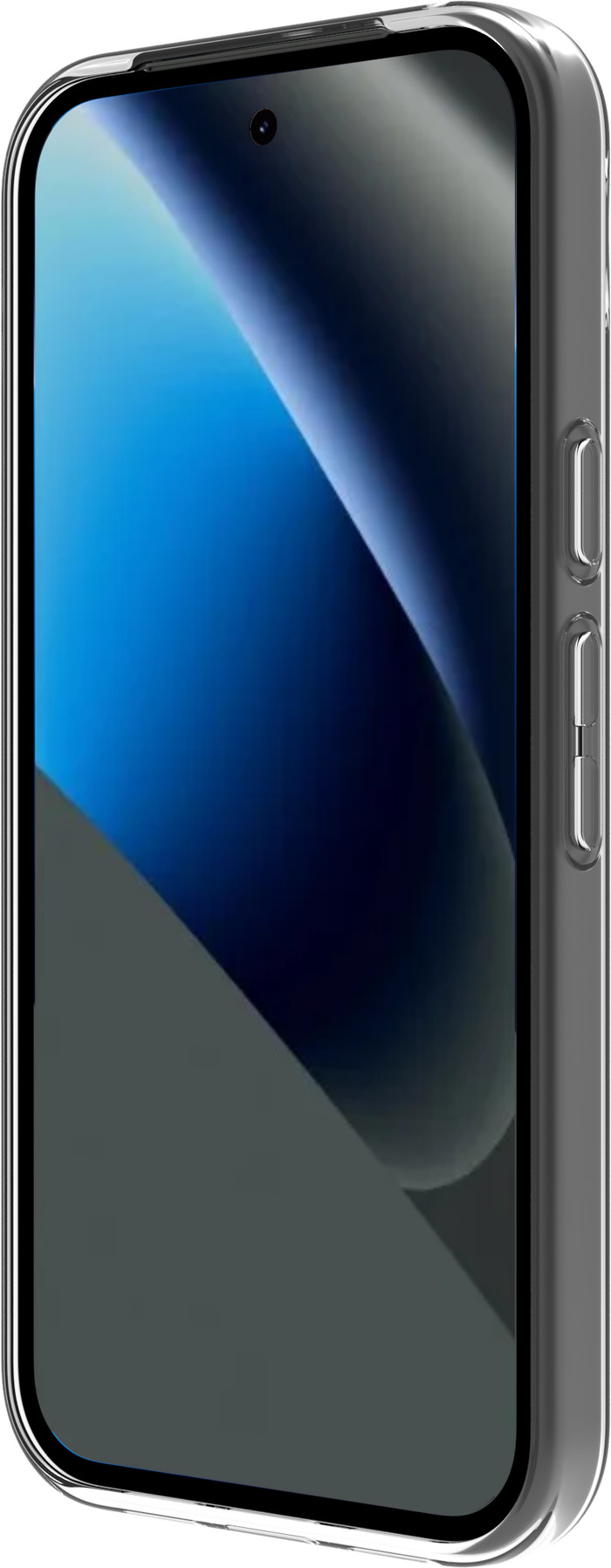 BlueBuilt Google Pixel 10a Backcover Transparent linke seite