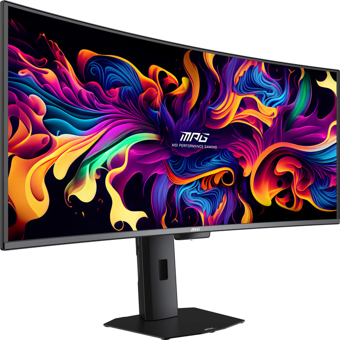 MSI MPG 341CQRDE X36 QD-OLED Curved vorne