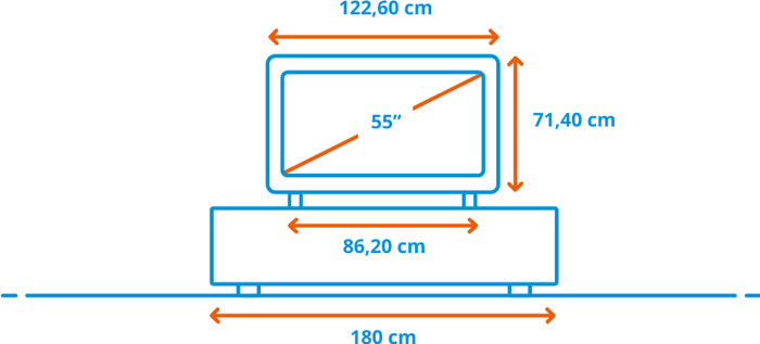 Hisense QLED 55" E79S (2026) visual Coolblue 1