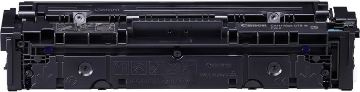 Canon 075H Toner Cartridge Cyan back