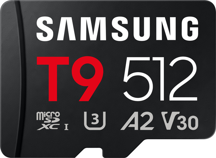 Samsung microSDXC T9 512GB 200 MB/s + USB-Lesegerät Main Image