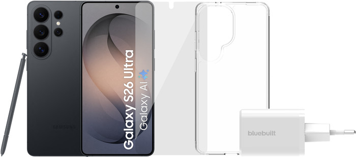 Samsung Galaxy S26 Ultra 1TB Black 5G + Complete Accessory Pack Main Image