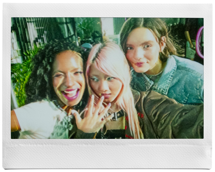 Fujifilm Instax Pal 2 White product in use