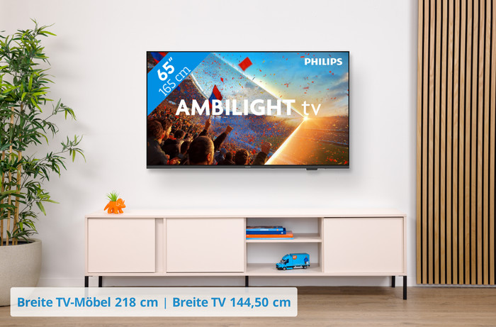Philips Ambilight 65 Zoll PUS8001 (2026) visuelles Coolblue 1