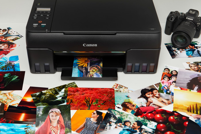 Canon PIXMA G650 MegaTank Photo produkt in gebrauch