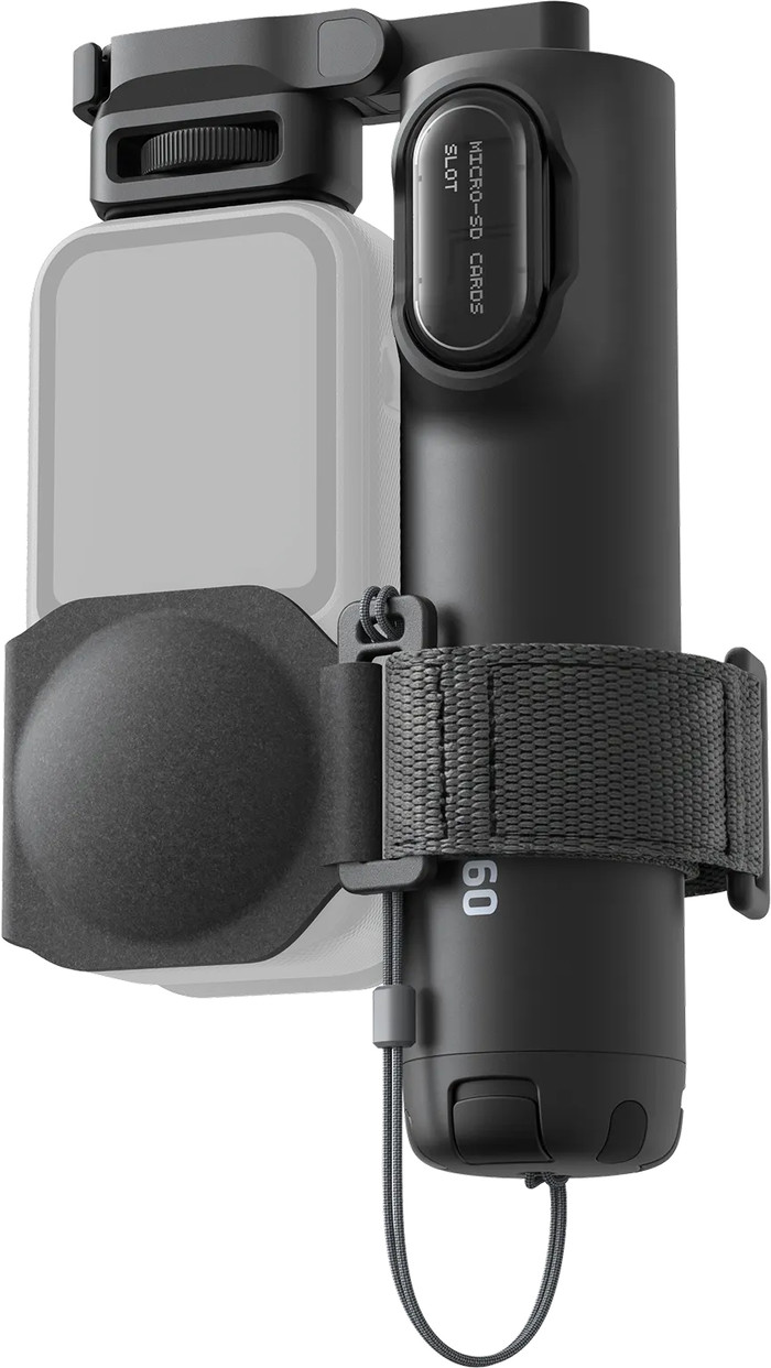 Insta360 Foldable Selfie Stick Black front