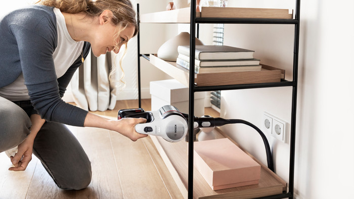 Bosch Unlimited 7 BSS715CARP produkt in gebrauch