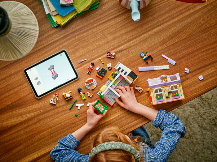 LEGO Friends Musikladen und Wohnung 42653 produkt in gebrauch