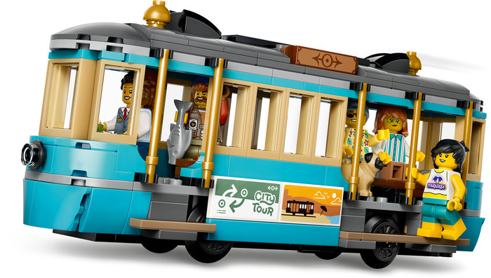 LEGO City Klassische Strandstraßenbahn 60506 detail