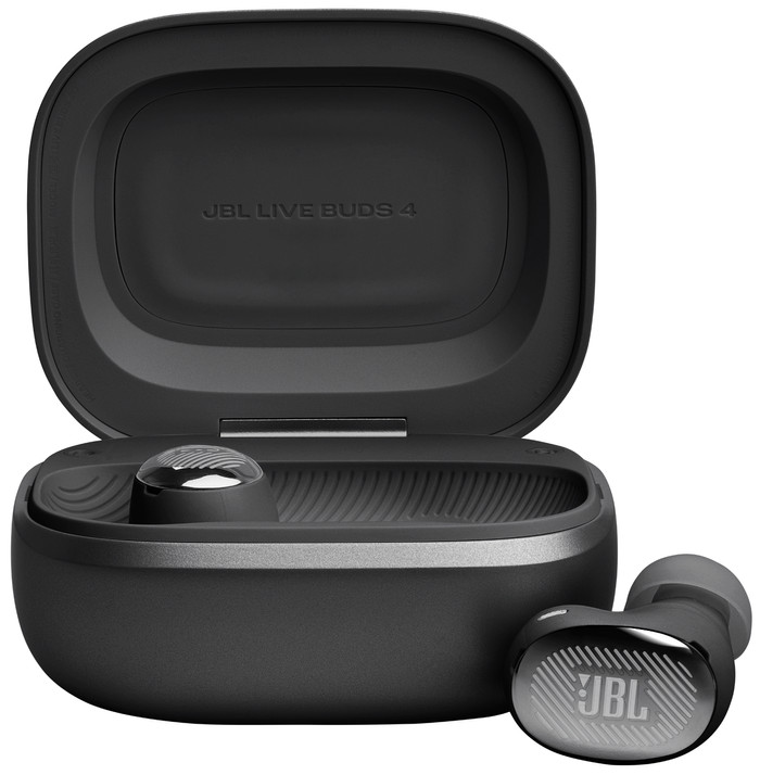 JBL Live Buds 4 Schwarz vorne