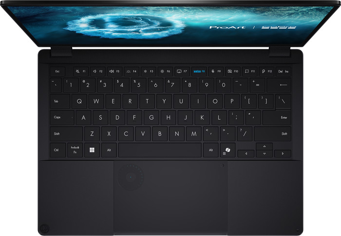 ASUS ProArt GoPro Edition PX13 OLED Copilot+ PC HN7306EAC-LX089X QWERTY oberseite