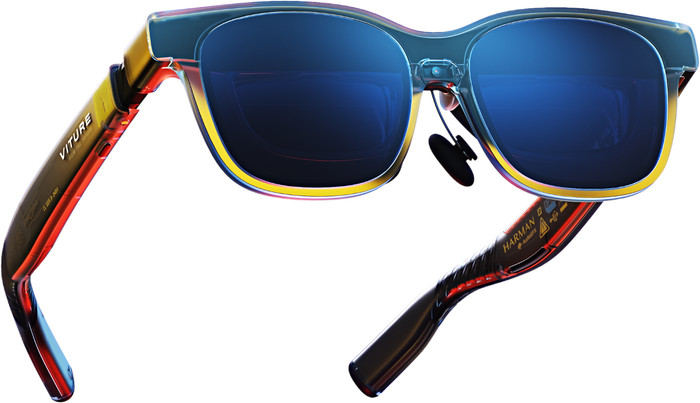 VITURE x Cyberpunk 2077 Luma Cyber XR-Brille vorne