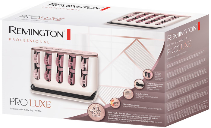 Remington PROluxe Heated Rollers H9100 verpackung