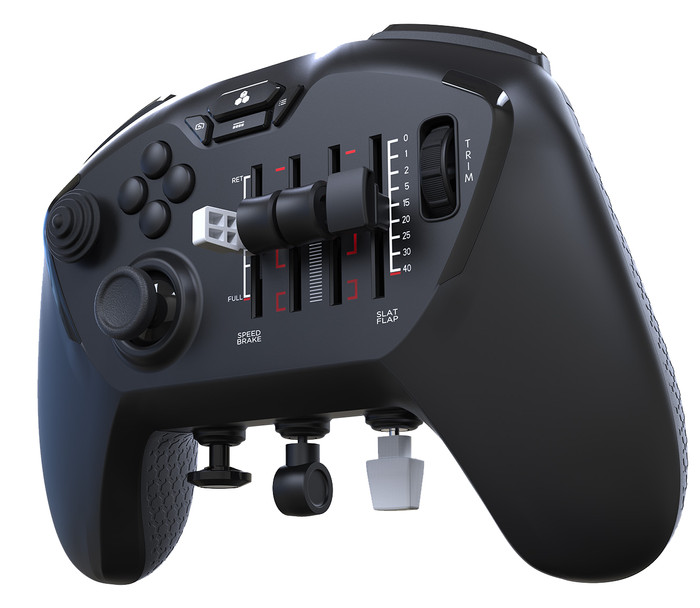 Honeycomb Echo Aviation Controller PC left side