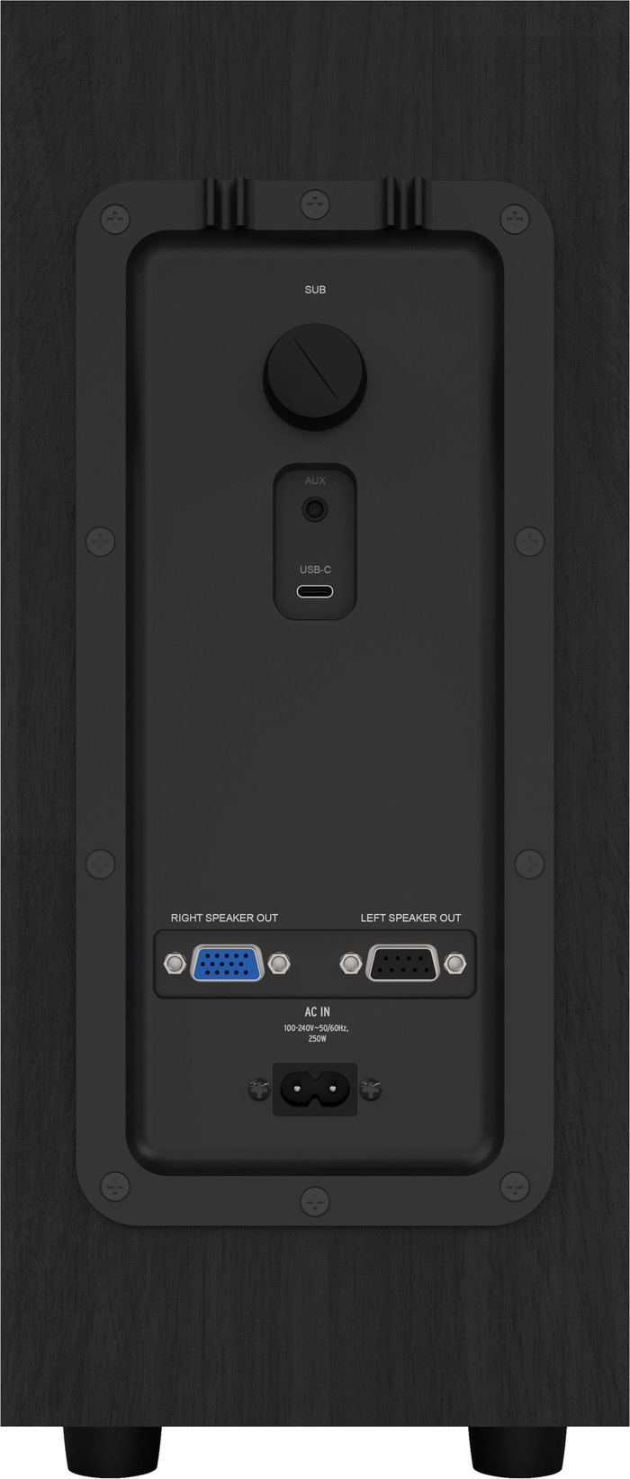 Klipsch ProMedia Lumina PC speakers back