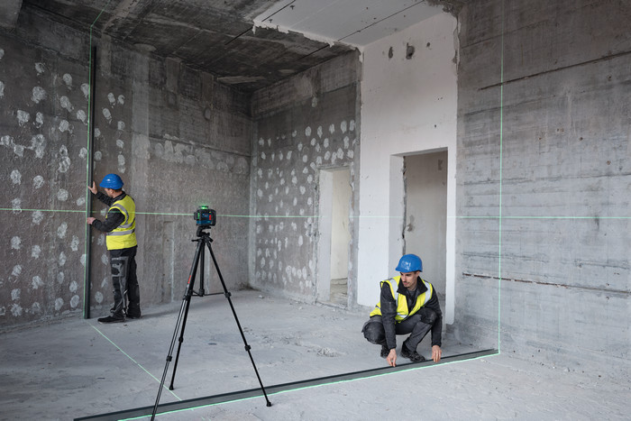 Bosch Professional GLL 80-33 G produkt in gebrauch