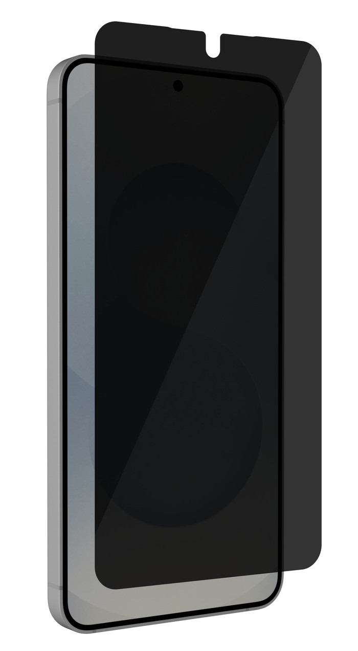 BlueBuilt Galaxy S26 Privacy Filter Screen Protector Glass left side