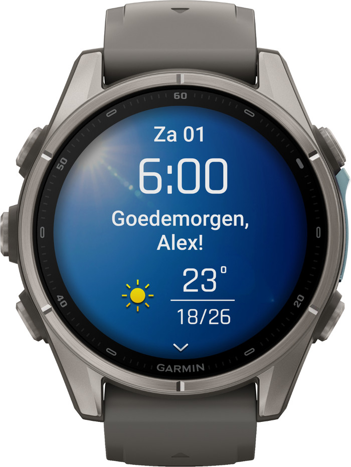 Garmin Fenix 9 Grey 43mm front