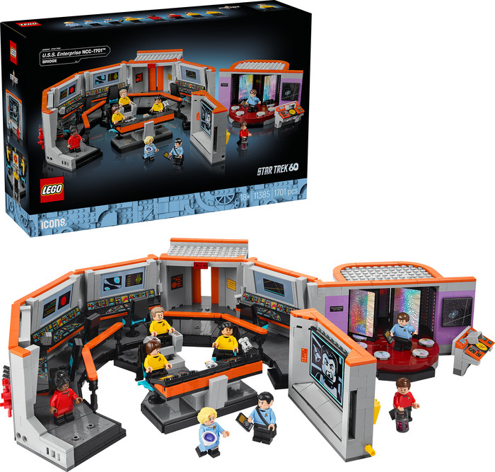 LEGO Icons Star Trek: U.S.S. Enterprise NCC-1701 Bridge 11385 right side