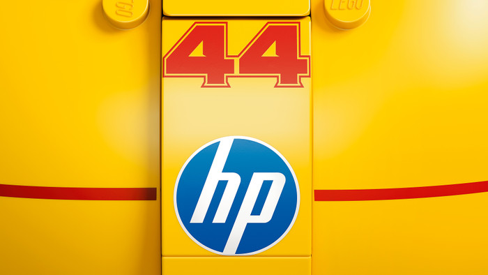 LEGO Editions Scuderia Ferrari HP Lewis Hamilton Helm 43022 detail