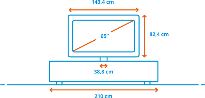 TCL SQD Mini-LED 65 Zoll C89L (2026) + TCL A65K visuelles Coolblue 1