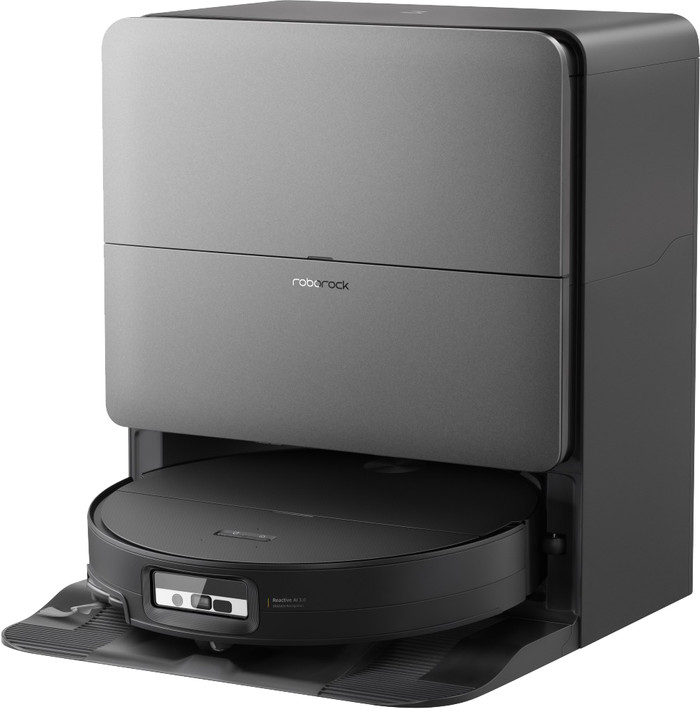 Roborock Saros 20 Sonic Complete Black vorne