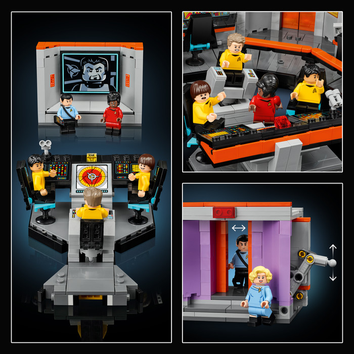 LEGO Icons Star Trek: U.S.S. Enterprise NCC-1701 Bridge 11385 detail