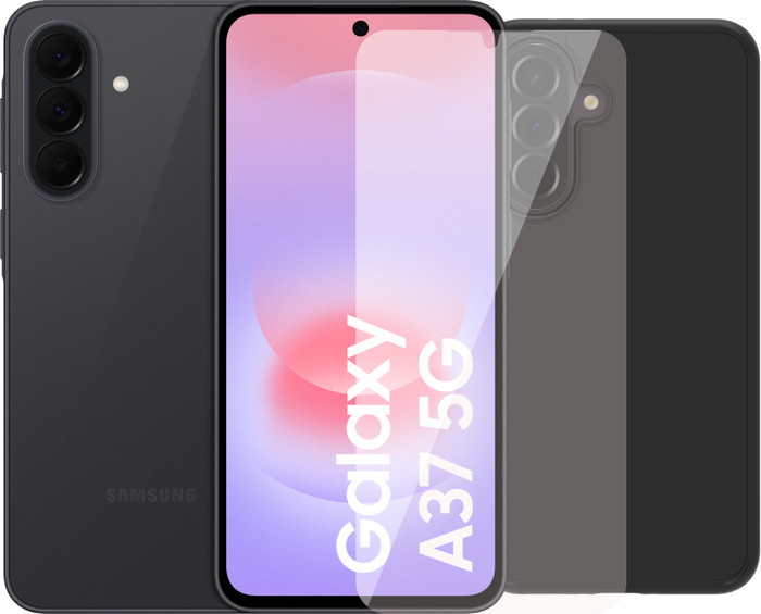 Samsung Galaxy A37 256GB Schwarz 5G + Zubehörset Main Image