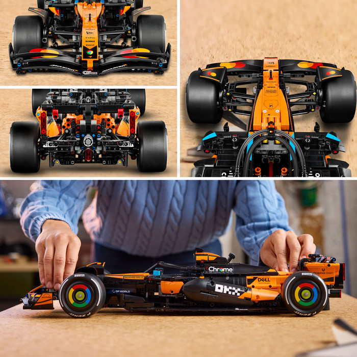 LEGO Technic McLaren MCL39 F1 Rennwagen 42228 produkt in gebrauch