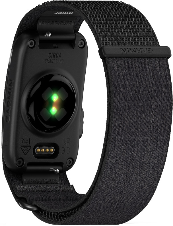 Garmin CIRQA Smart Band S/M Schwarz rückseite