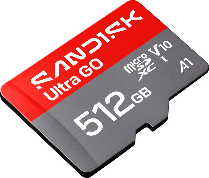 SANDISK Ultra GO microSDXC 512GB oberseite