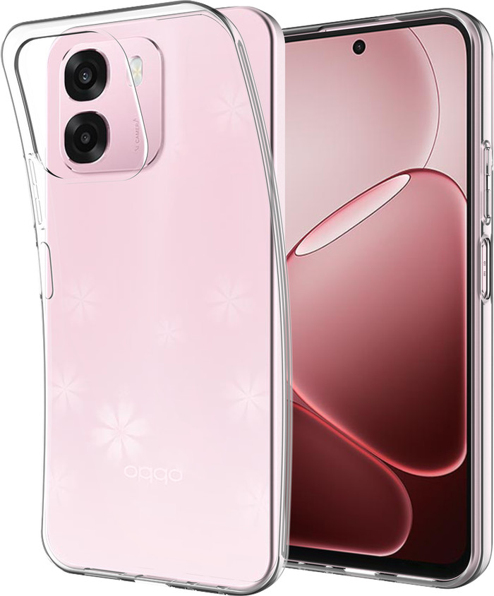 Just in Case KickLite OPPO A6/A6s Back Cover Transparent left side