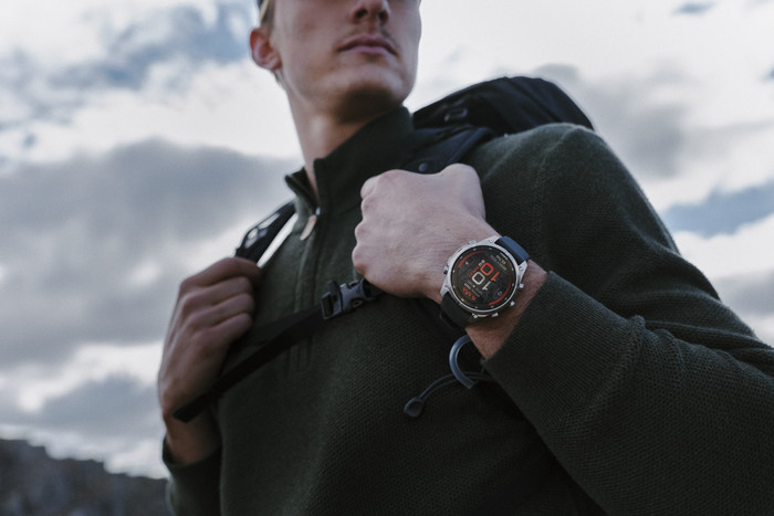 Garmin Fenix 9 Pro Titan LTE 43 mm produkt in gebrauch