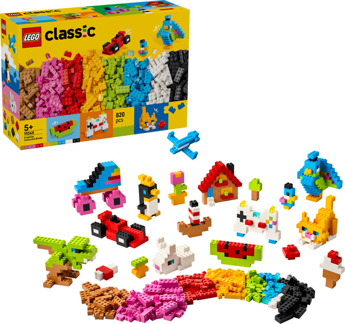 LEGO Classic Kreative Bunte Steine 11045 rechte seite