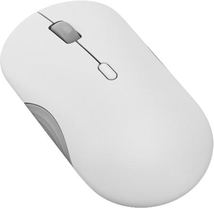 Lenovo 350 Bluetooth Leise Maus Cloud Grey linke seite