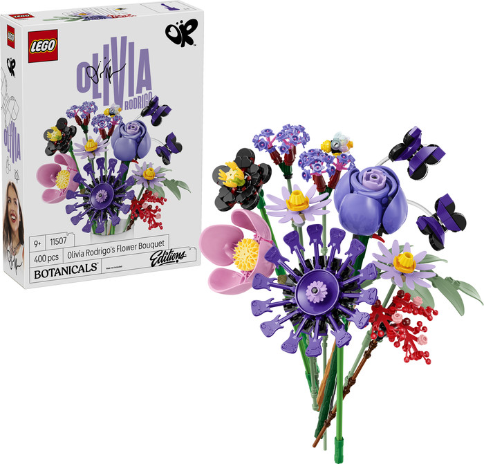 LEGO Editions Olivia Rodrigos Blumenstrauß 11507 rechte seite
