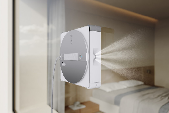 Ecovacs WINBOT W3 OMNI produkt in gebrauch