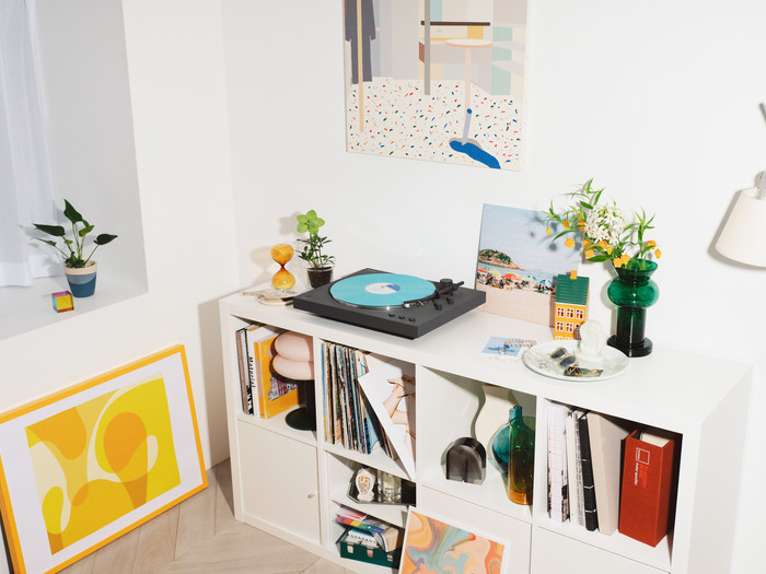 Sony PS-LX3BT Schwarz produkt in gebrauch