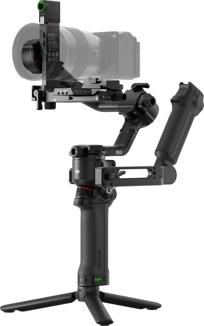 DJI RS 5 Combo produkt in gebrauch