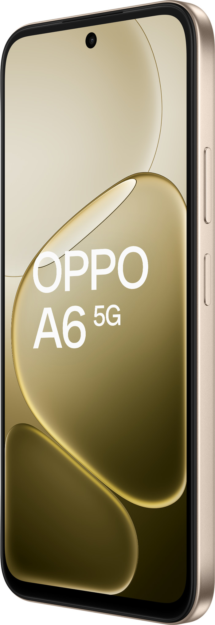 OPPO A6 128GB Gold 5G vorne