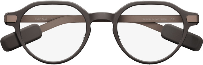 EvenRealities Even G2A Smart Glasses Braun Main Image