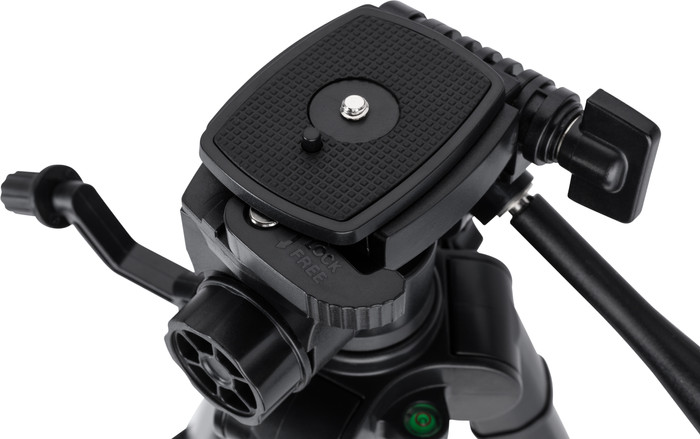 BlueBuilt Tripod with 3-way head detail