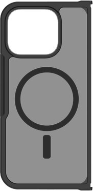 Just in Case Google Pixel 11 Pro Fold Backcover mit Magnet Schwarz vorne