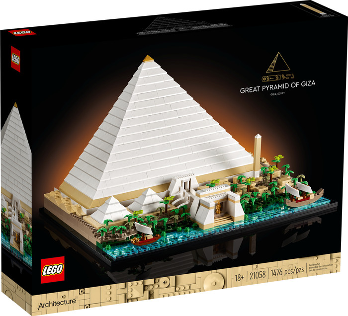 LEGO Architecture Cheops-Pyramide 21058 verpackung