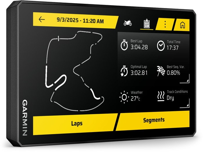 Garmin Zumo XT 3 6 Zoll Welt vorne