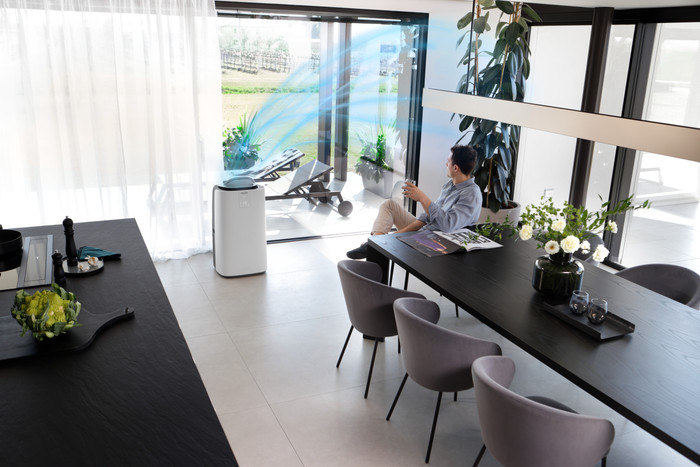 De'Longhi PACAP130IGentlejet produkt in gebrauch