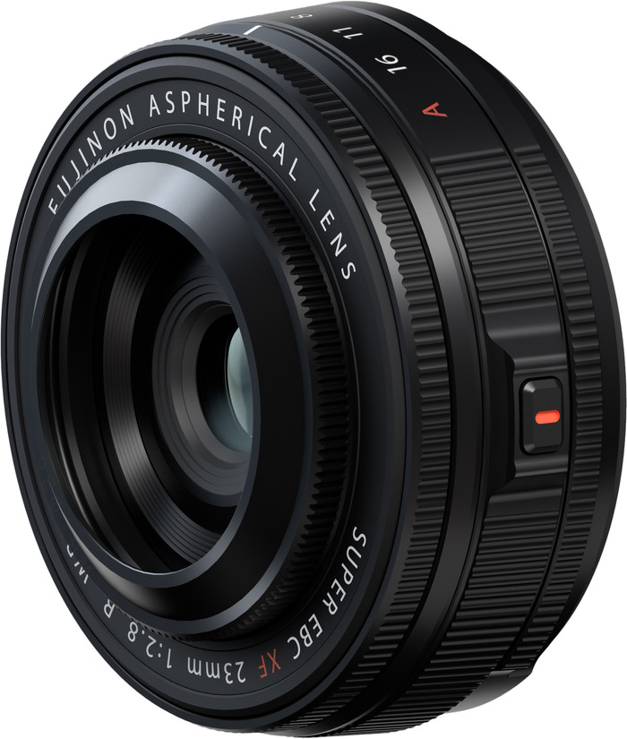 Fujifilm XF 23mm f/2.8 R WR Schwarz rechte seite