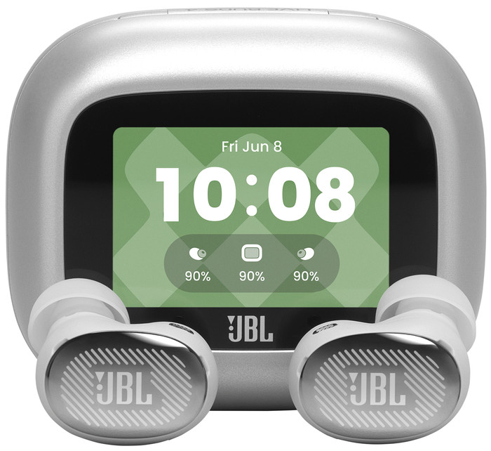 JBL Live Buds 4 Silber detail