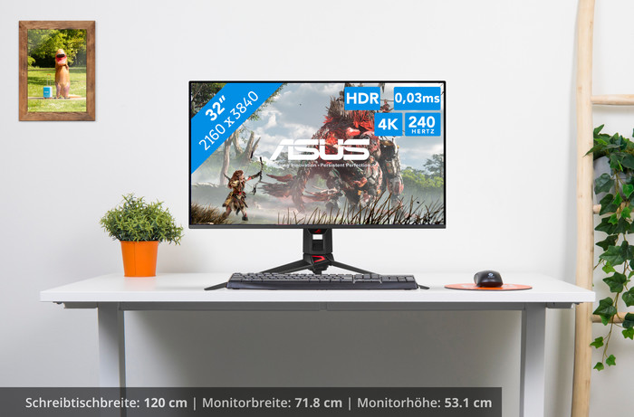 ASUS ROG Swift PG32UCDM3 QD-OLED visuelles Coolblue 1