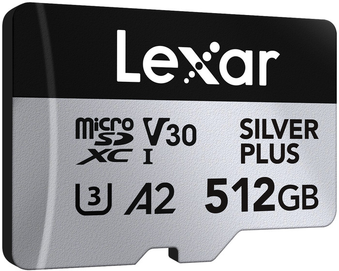 Lexar Professional microSDXC Silver Plus 512GB 150 MB/s rechte seite
